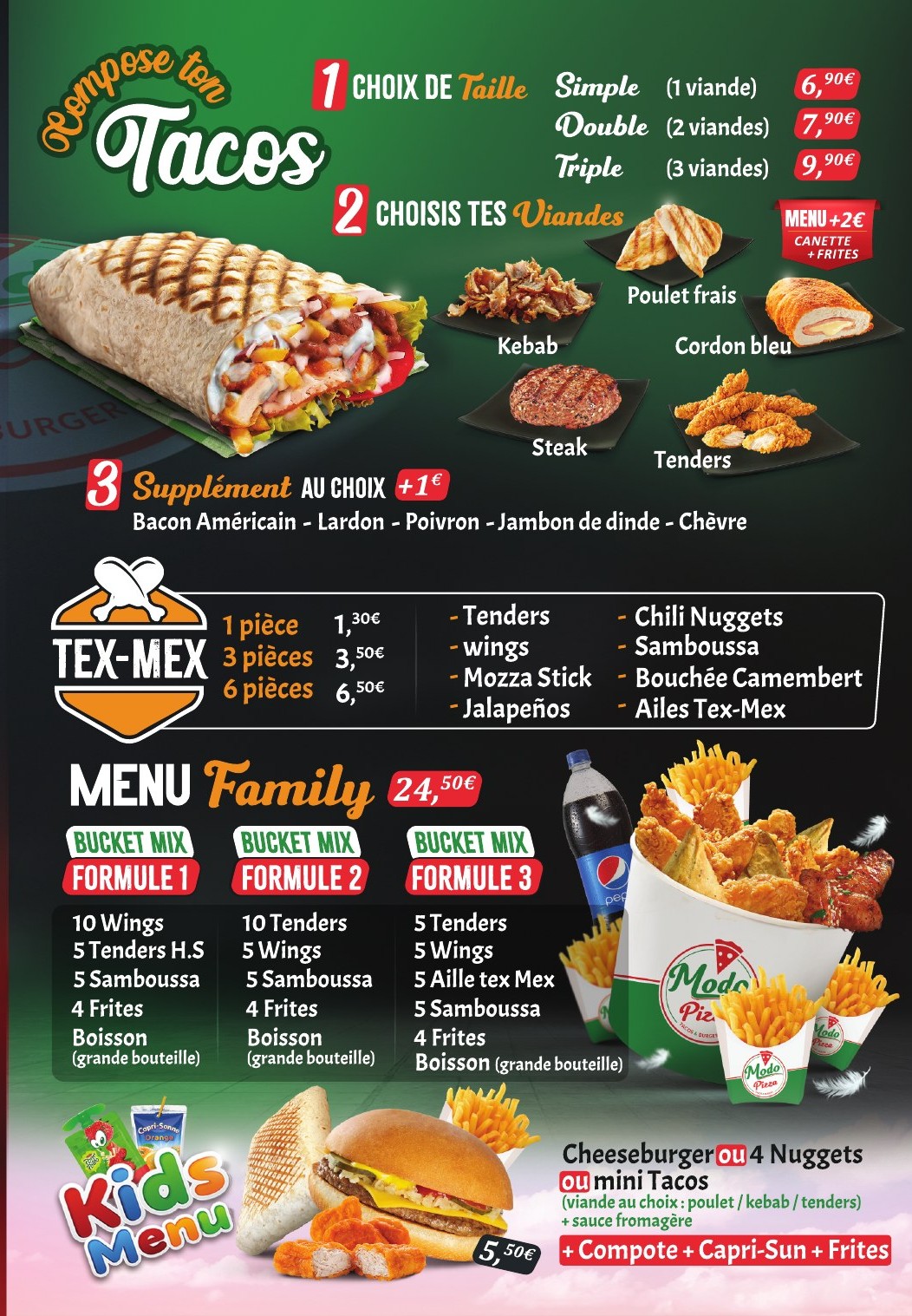 Burgers, tacos & sandwichs, volet 2 sur 3