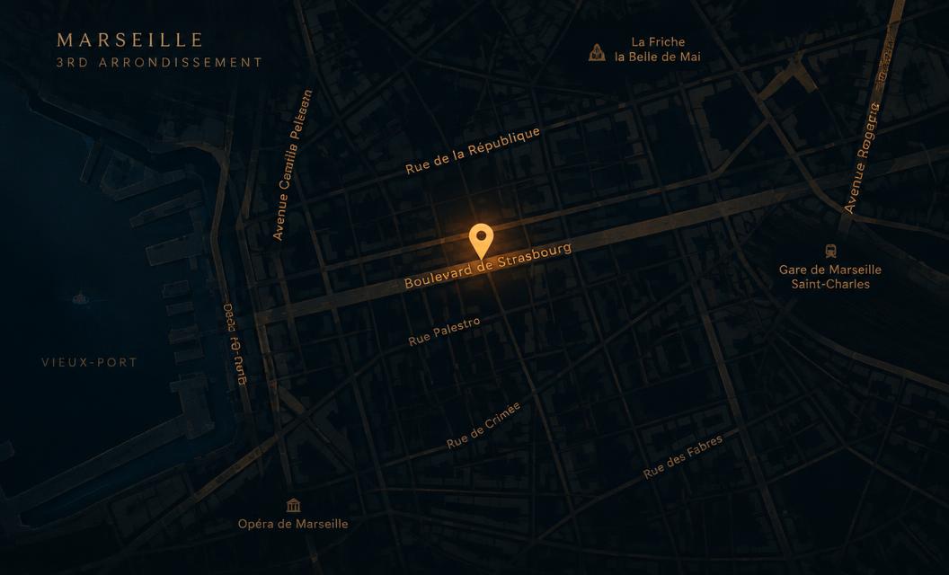 Carte du restaurant MODO à Marseille